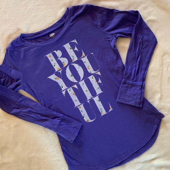 Old Navy Other - VGUC girls Sz6/7 Old Navy “BeYOUtiful” tee